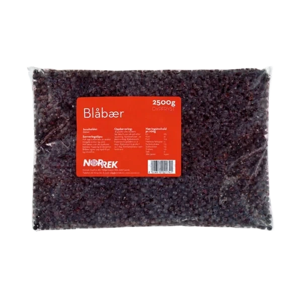 Blåbær 2,5kg Norrek