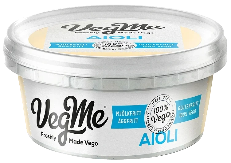 Aioli Vegetar 161g Vegme