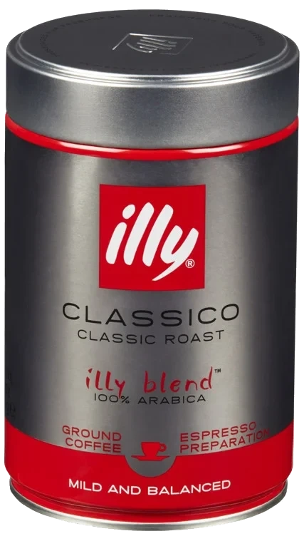 Illy Espressokaffe Malt 250g