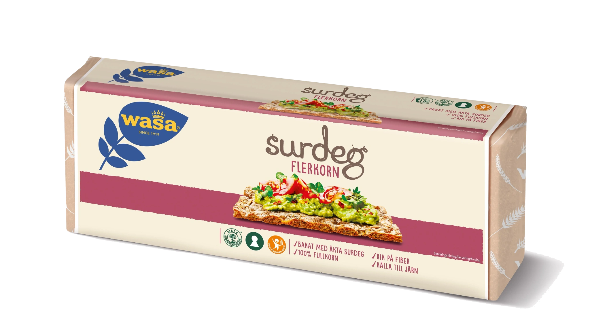 Knäckebröd Surdeg Flerkorn