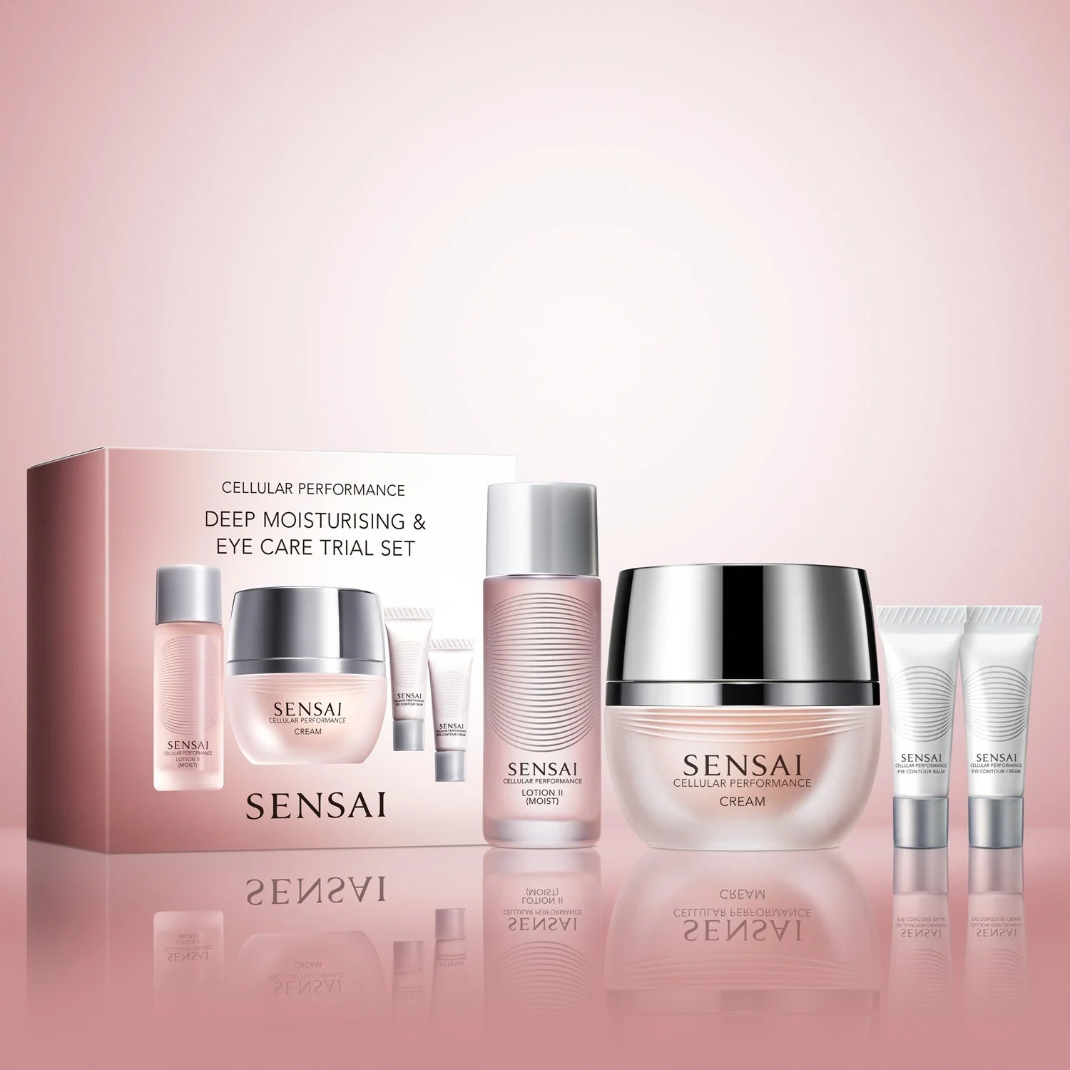 Sensai Cellular Performance Deep Moisturising & Eye Care Trial Set