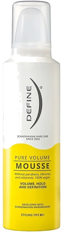 Define volume mousse    200ml