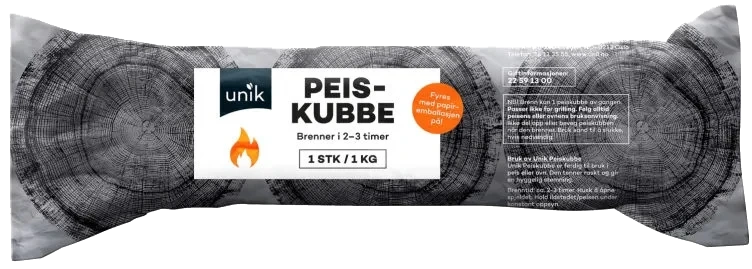 Peiskubbe 1kg Unik
