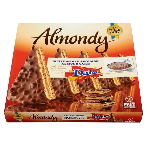 Almondy Daim Mandelkake 1000g 12-16biter