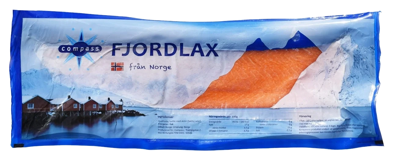 Laxfilé 600-900gram