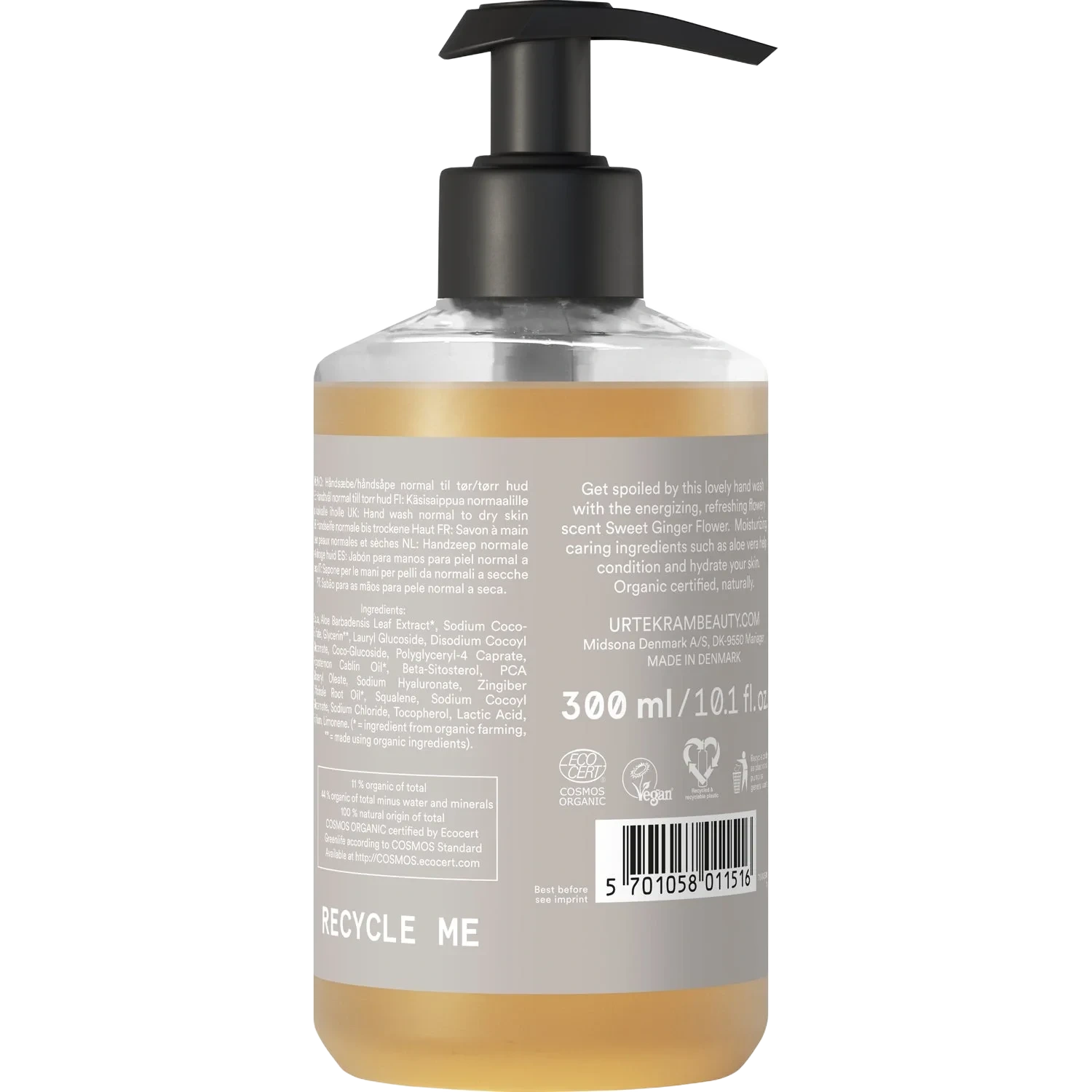 Urtekram Sweet Ginger Flower Hand Wash