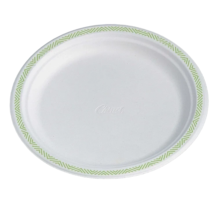 Chinet Miljøtallerken 24cm Great To Go Resirkulerbar og Komposterbar