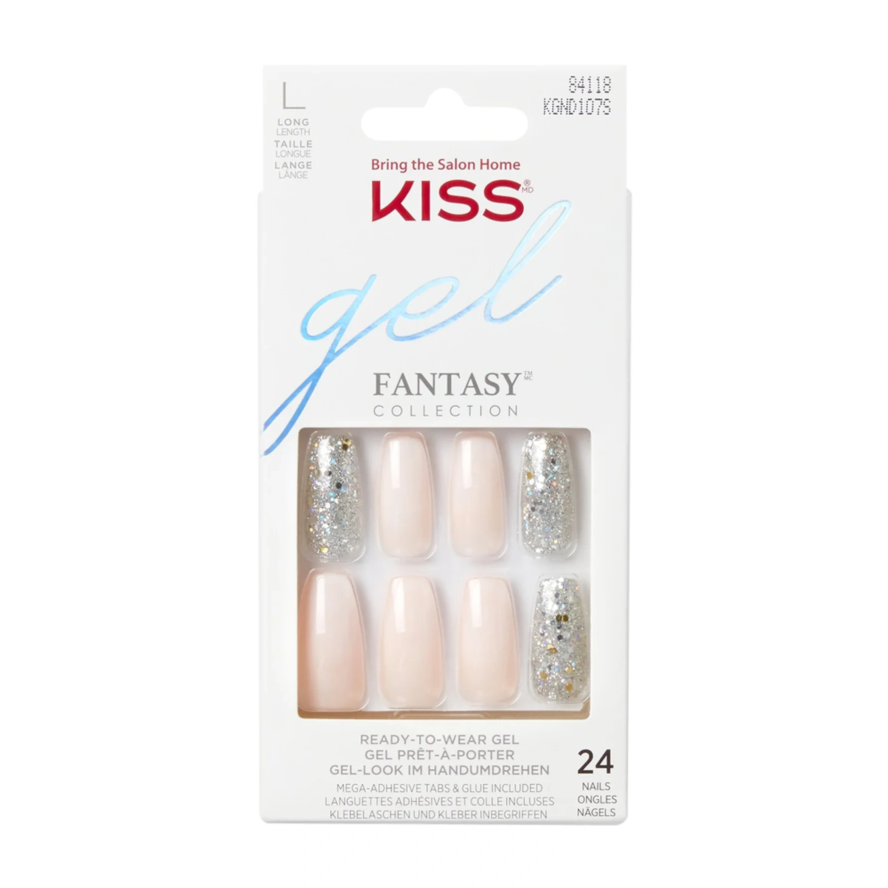 Kiss Gel Nails Friends 28 pcs