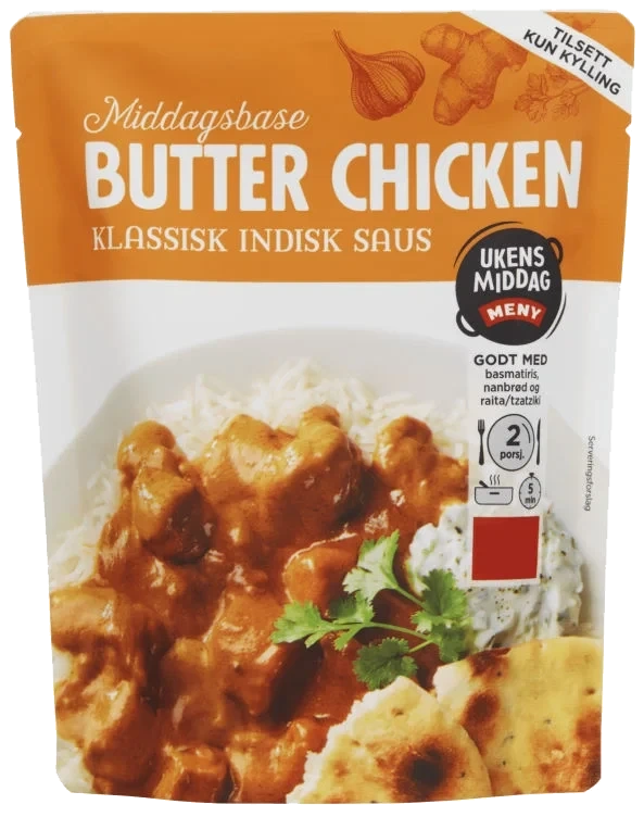 Butter Chicken Base 350g Meny