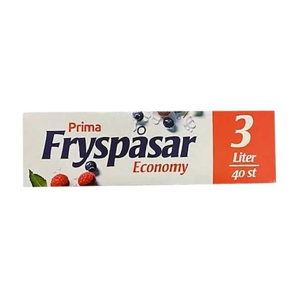 Fryseposer - 3 liter/40stk