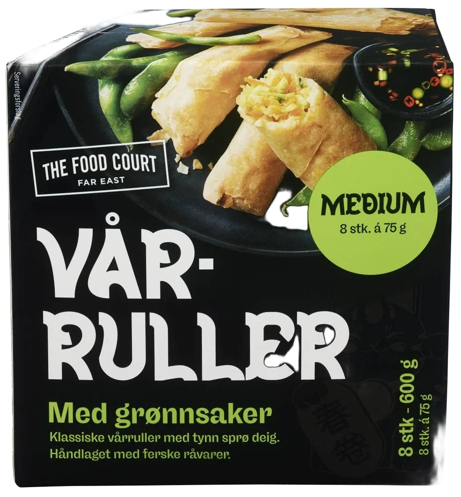 Vårruller med grønnsaker