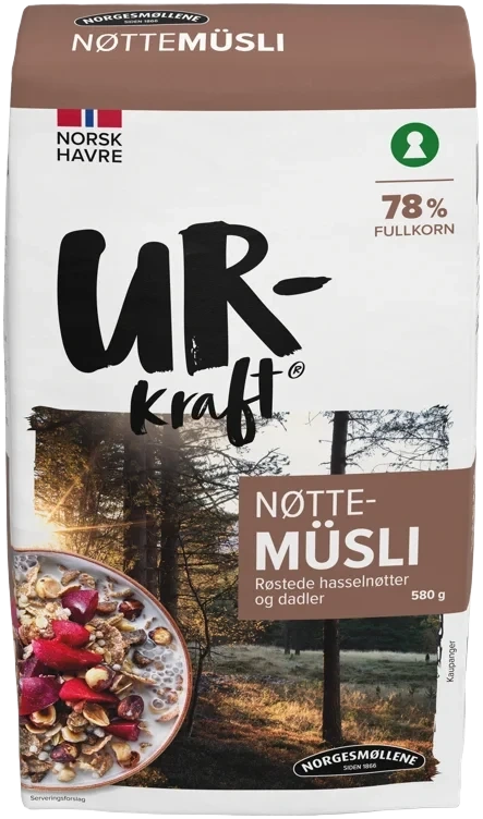 Müsli Nøtte, 580g