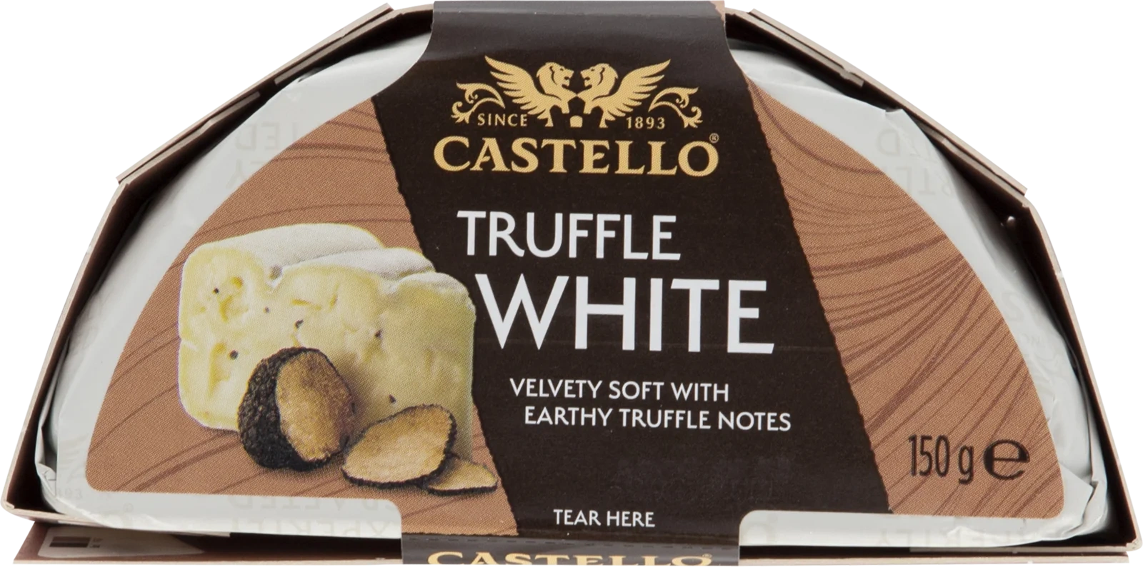White tryffel vitmögelost 150 g