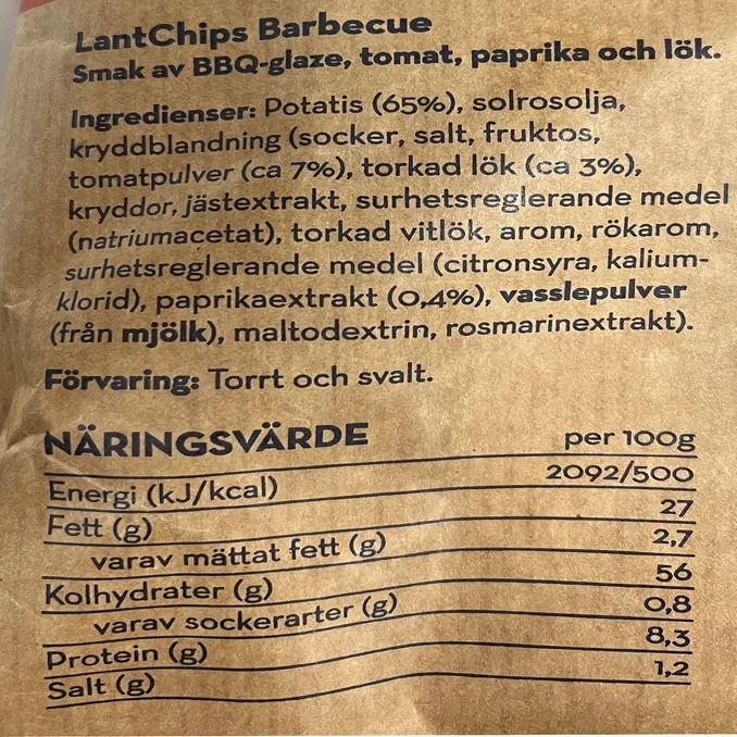 Lantchips BBQ