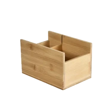 Borddispenser Bamboo 18x12cm Natural