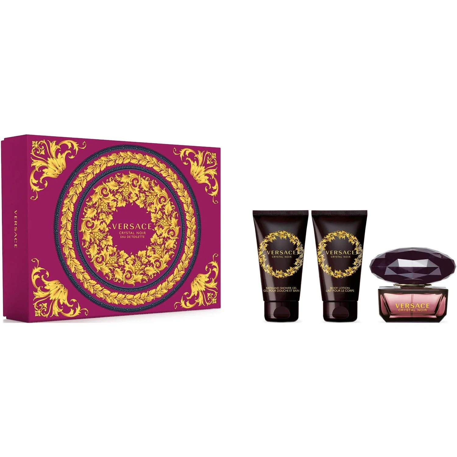 Versace Crystal Noir Gift Set