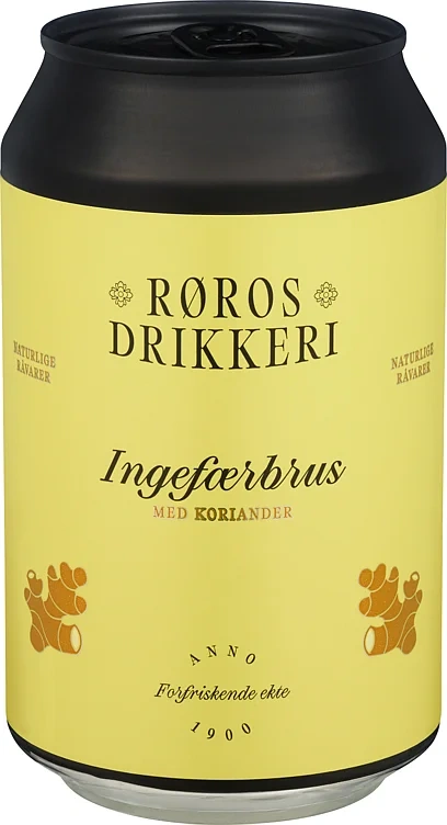 Røros ingefærbrus bx 24x0,33l