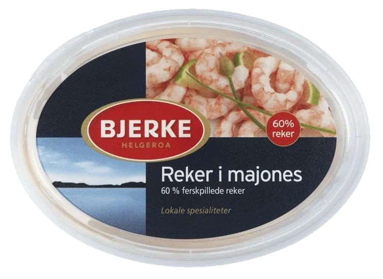 Reker i Majones 60% 180g
