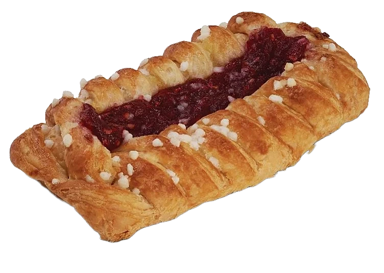 Wienerflette Vanilje&Bringebær