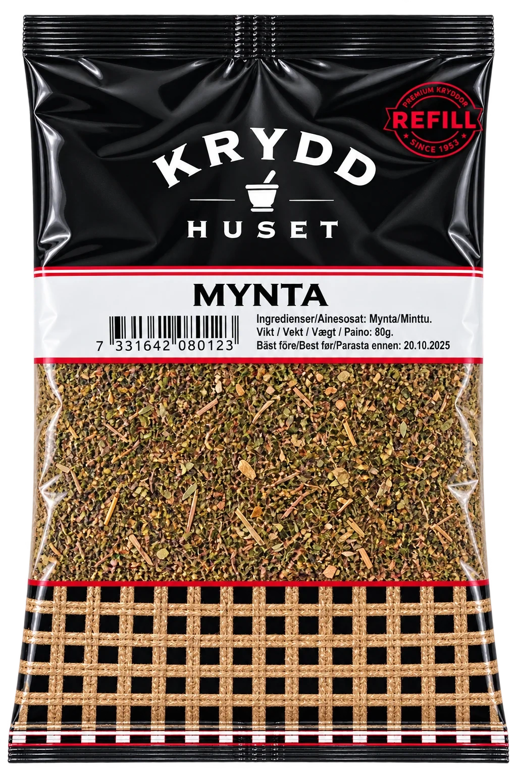 Kryddhuset Mynte 80g