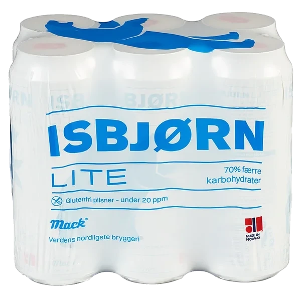 Mack Isbjørn Lite Glutenfri 0,5l 6stk