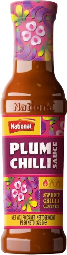 National Plum Chilisaus 325g