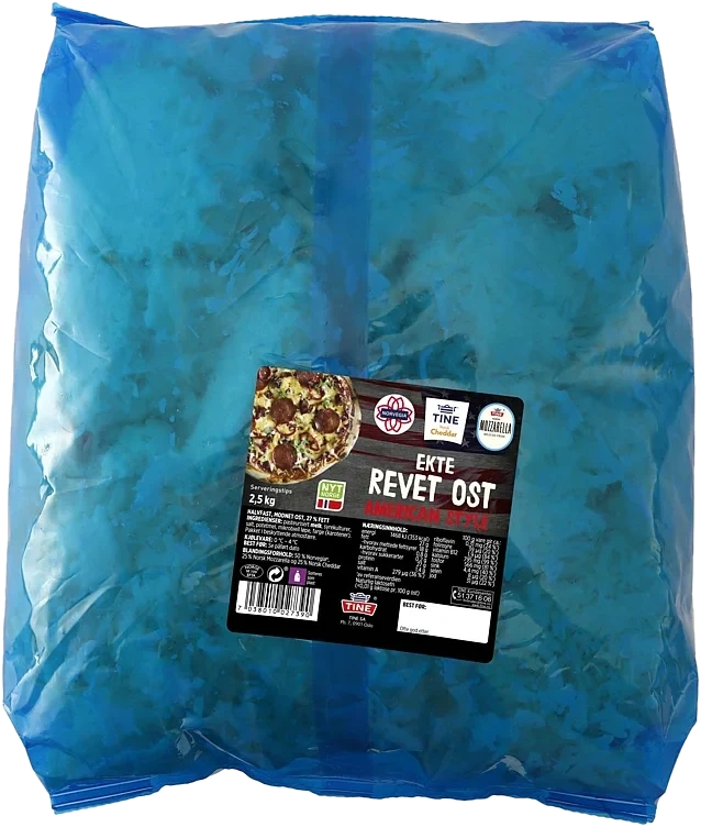 Tine Pizzaost american style 2,5kg