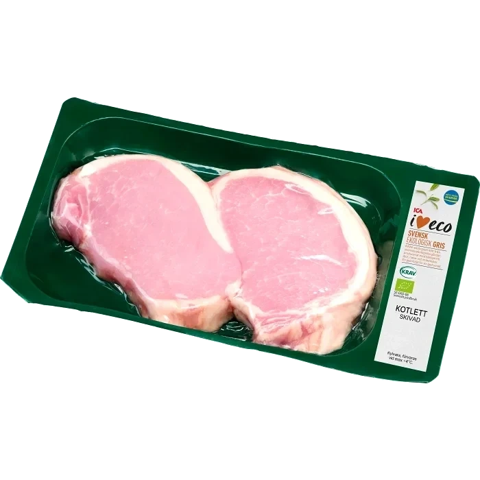 Kotlett Frystinad benfri 300g KRAV ICA I love eco