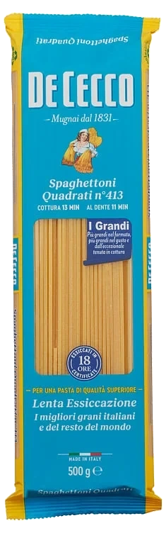 Spaghetti firkantet  500g