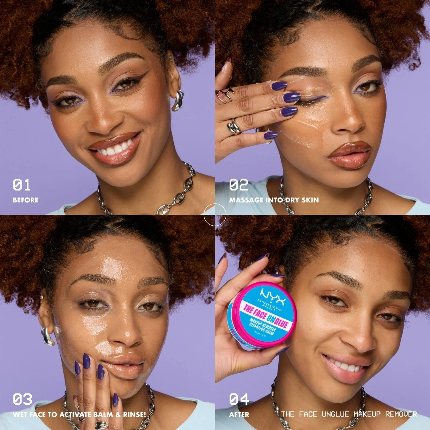 NYX Professional Makeup Face Unglue Makeup Remover