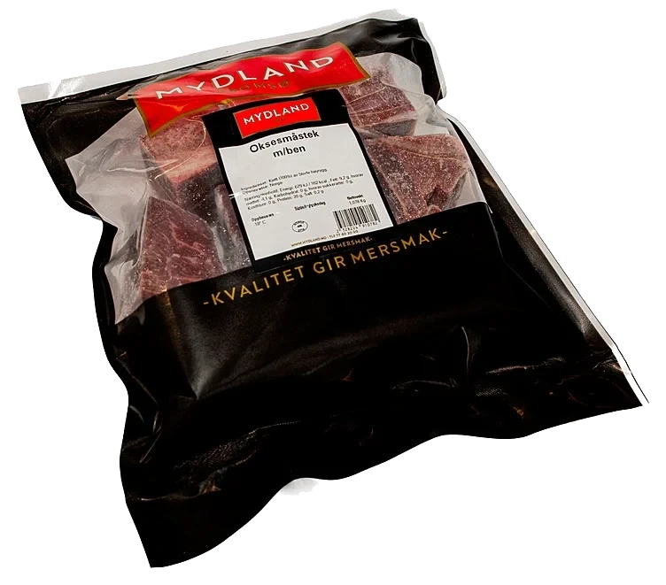 Okse Småstek Ca 1,3kg Frys Mydland