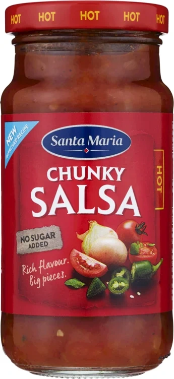 Salsa Chunky Hot 230g St.Maria