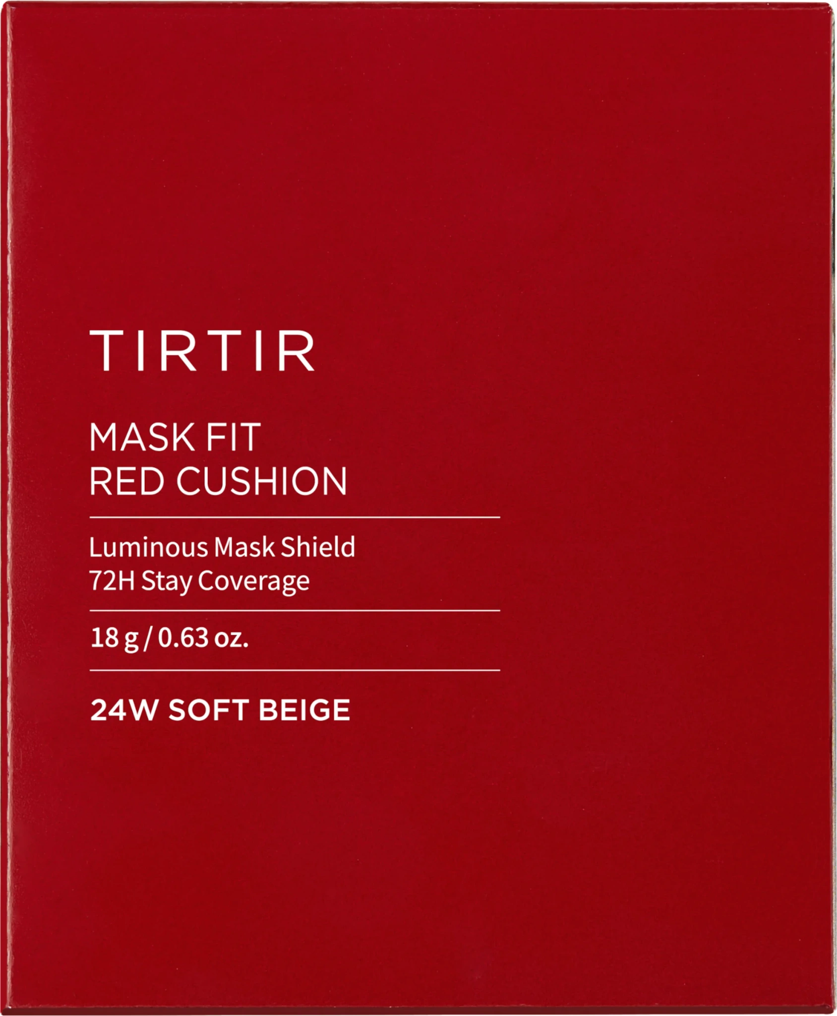 Mask Fit Red Cushion
