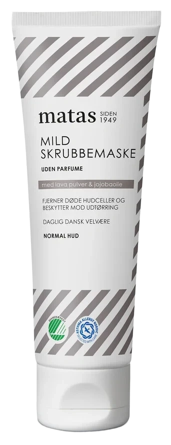 Matas Striber Mild Scrub Mask Fragrance Free 80 ml