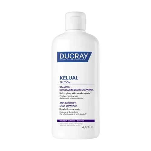 Ducray Kelual Elution Shampoo vedlikeholdssjampo flass 400 ml