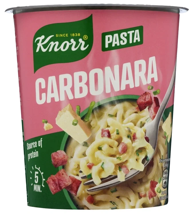 Snack Pot Pasta Carbonara 63g Knorr