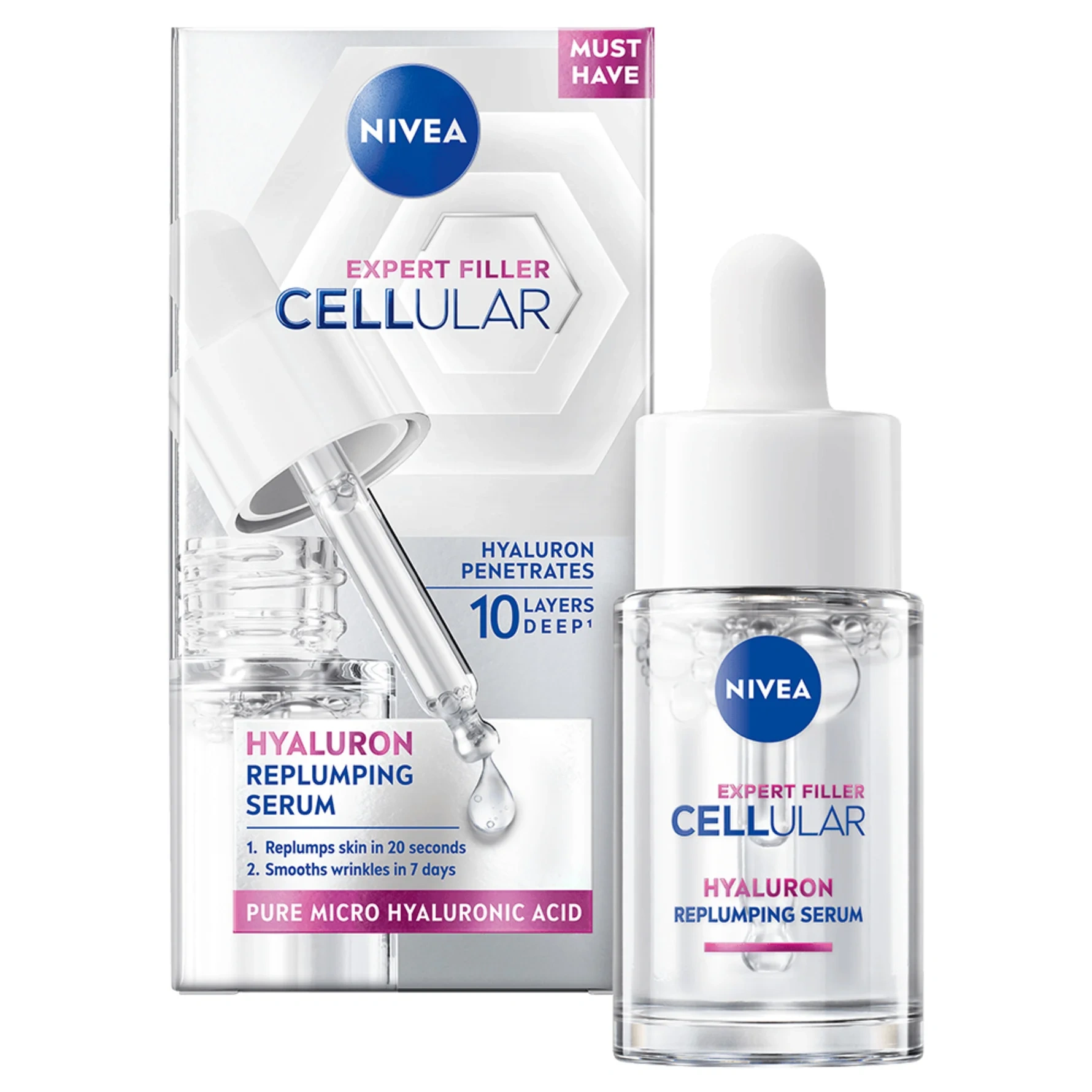 NIVEA Cellular Expert Filler Hyaluron Replumping Serum 15 ml