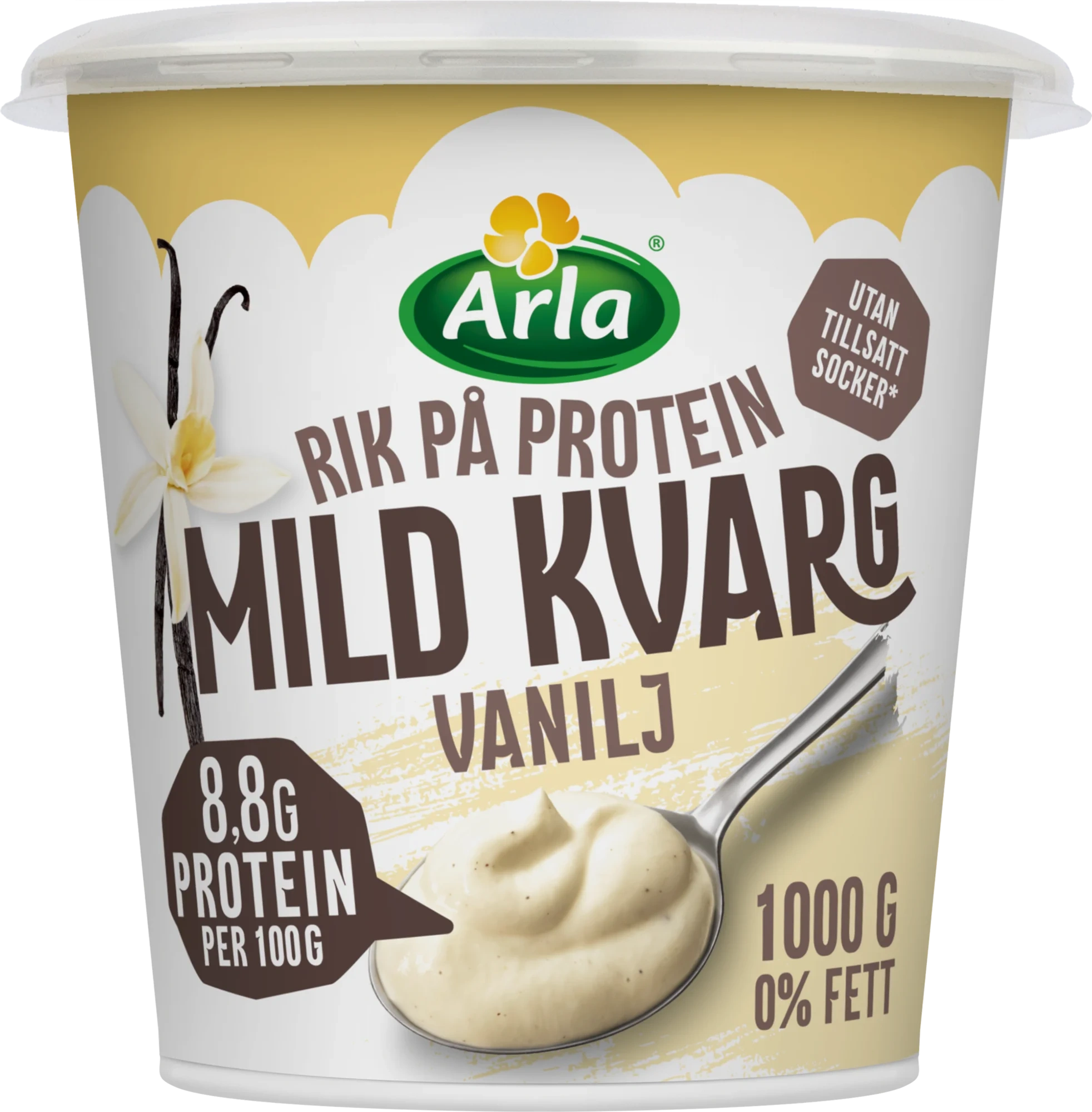 Mild kvarg vanilj 1000 g