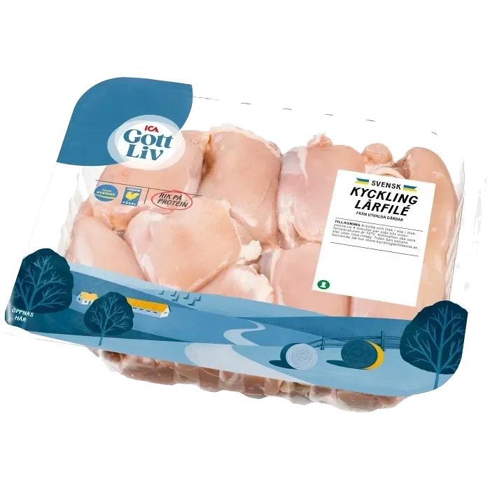 Kycklinglårfilé Färsk ca 1,3kg ICA Gott Liv