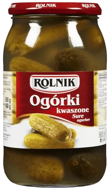 Agurker Sure 850g Rolnik