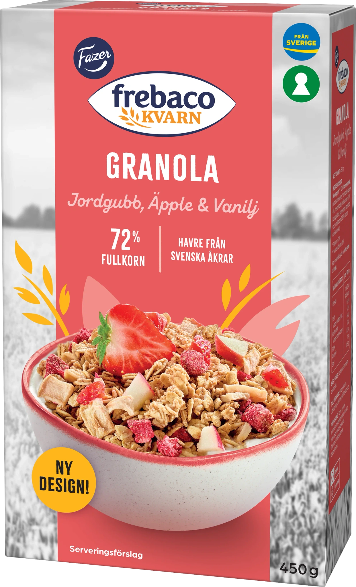 Granola Jordgubb, Äpple & Vanilj