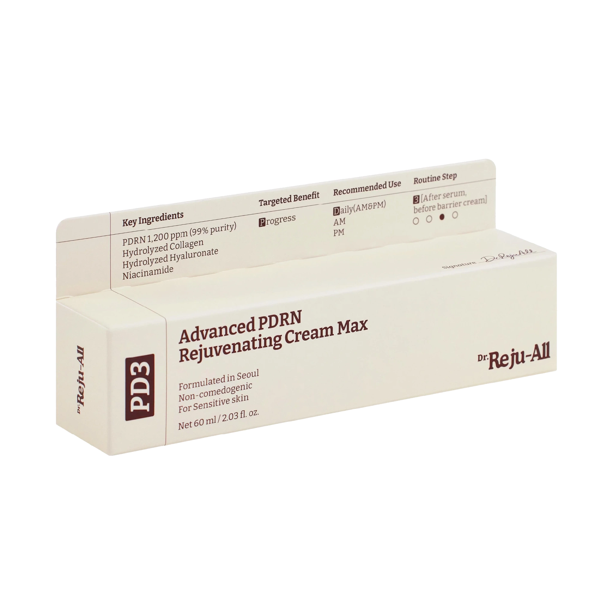 Dr. Reju-All Advanced PDRN Rejuvenating Cream Max, 60 ml