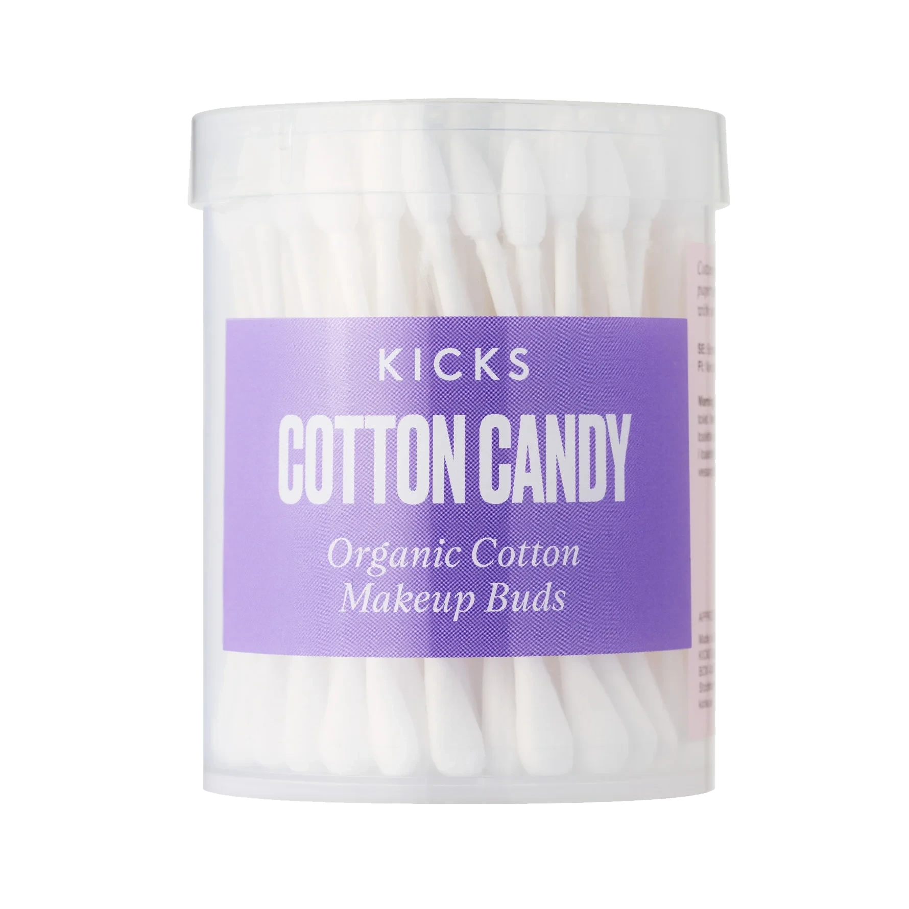 KICKS Beauty Organic Cotton Make Up Sticks 90 pcs