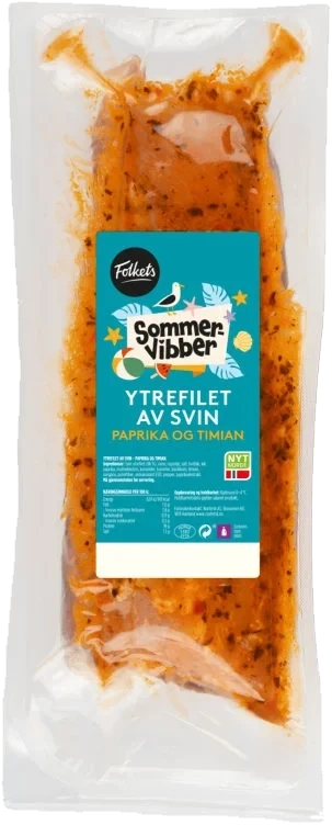 Svin Ytrefilet Paprika&Timian Sommervibber