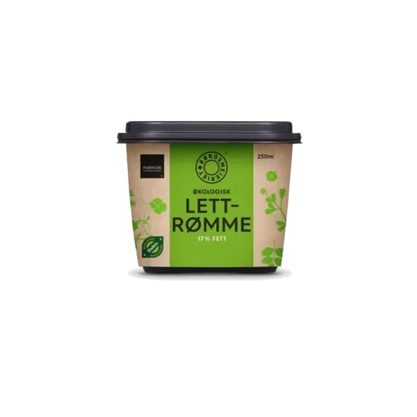 Lettrømme 17% Økologisk 250ml Røros