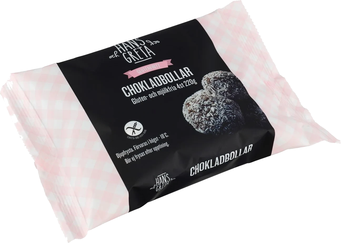 GF Chokladbollar 4-p
