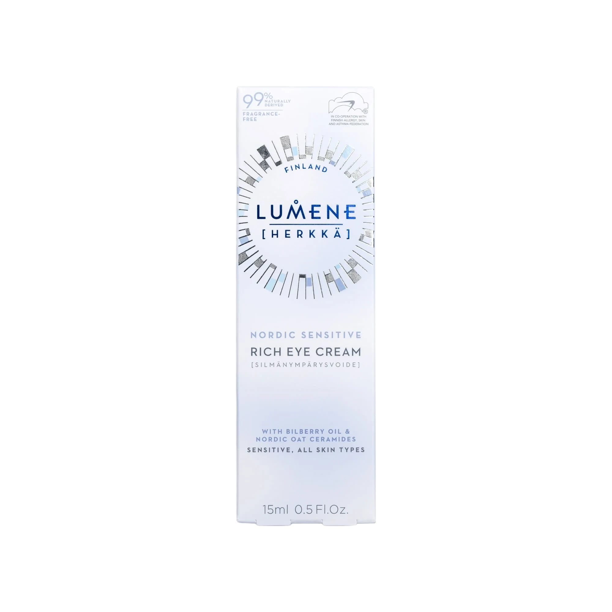 Lumene Nordic Sensitive Rich Eye Cream, 15 ml