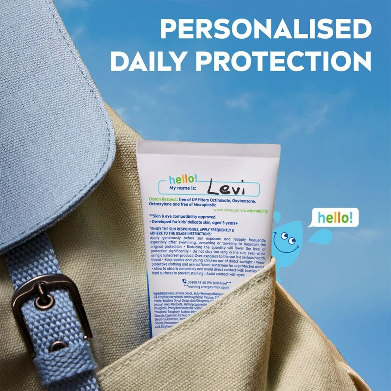 NIVEA Kids Daily UV Protect SPF50+