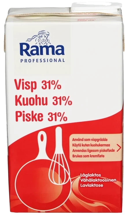 Piske 31% lavlaktose 1l