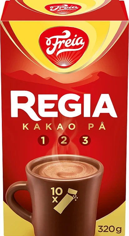Regia sjokoladedrikk 10pk 320g